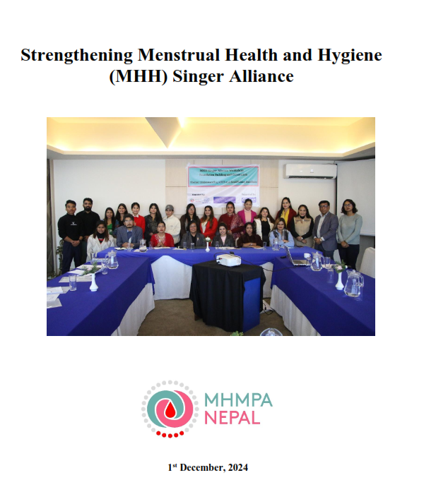 Strengthening Menstrual Health and Hygiene(MHH) Singer Alliance